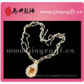 ShangDian Cultural Jewelry Yellow Jade Chain Maille Necklace